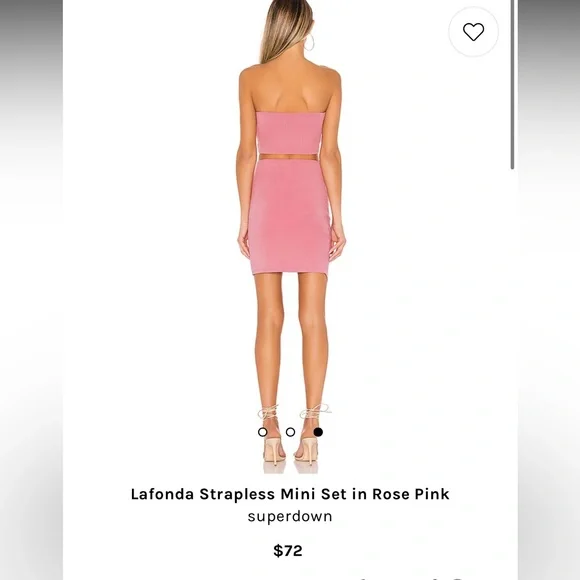 Superdown Lafonda Strapless Mini Set - Picture 2 of 5